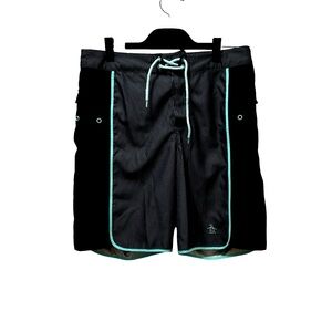 Original Penguin - 32 - Men’s  swim shorts - Black